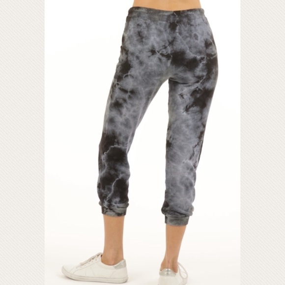 Black Cloud Tie Dye French Terry Sweatpants - Picture 2 of 13